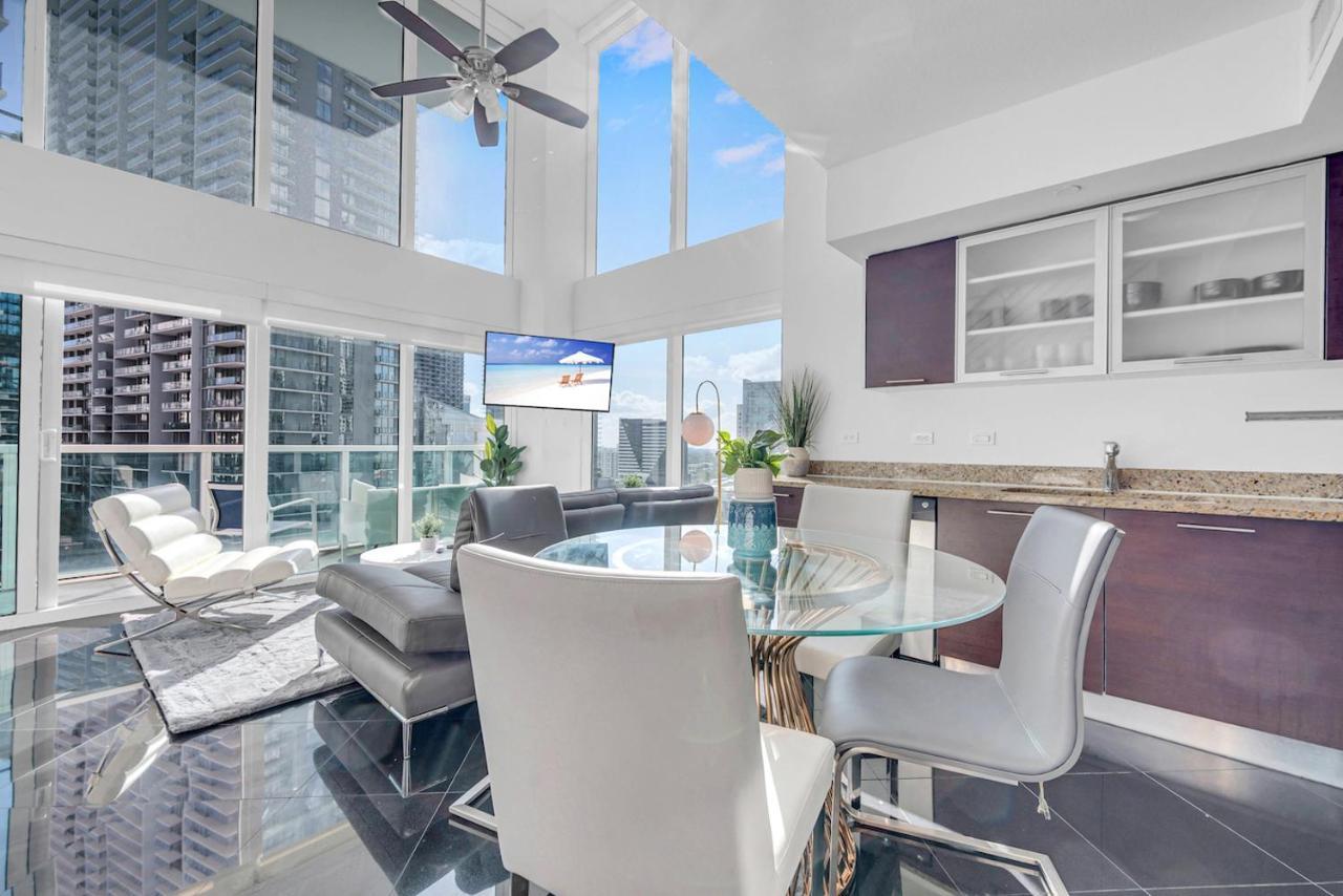 Iconic 2 Bedroom Loft Brickell-Stunning Views 迈阿密 外观 照片