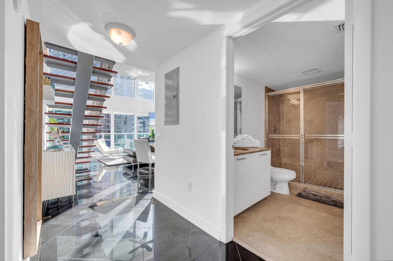Iconic 2 Bedroom Loft Brickell-Stunning Views 迈阿密 外观 照片