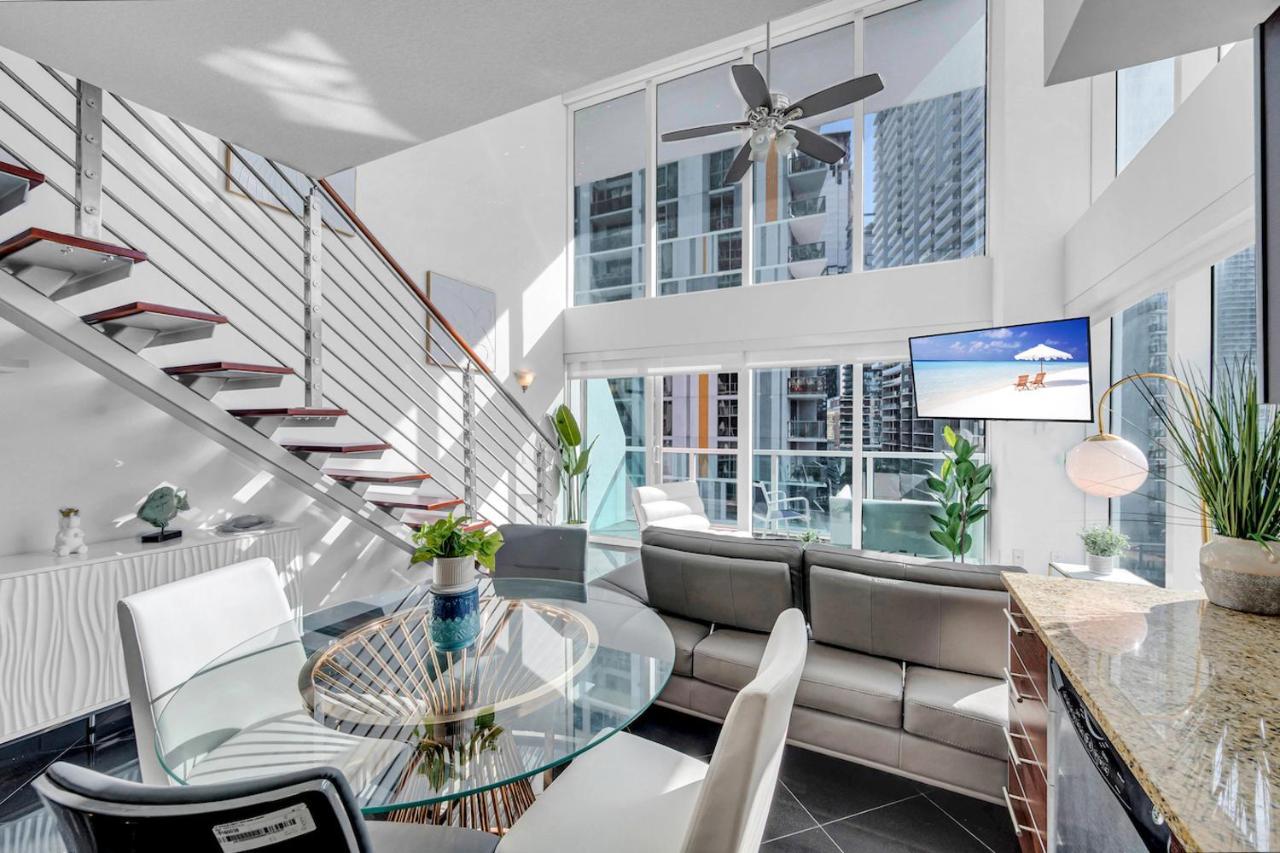 Iconic 2 Bedroom Loft Brickell-Stunning Views 迈阿密 外观 照片