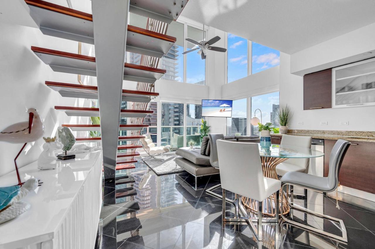 Iconic 2 Bedroom Loft Brickell-Stunning Views 迈阿密 外观 照片